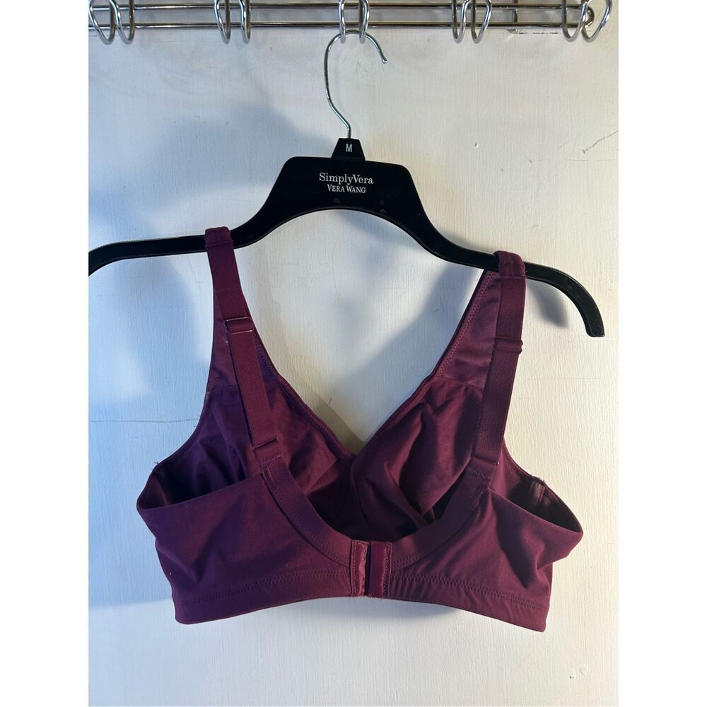 Wacoal #852 bra 36dd burgundy no wire - Picture 3 of 6
